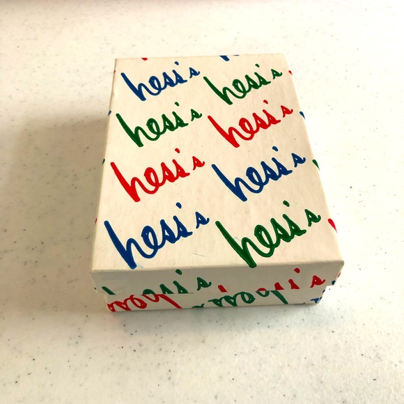 Hess’s Department Store Cardboard Jewelry Box - Picture 3 of 8